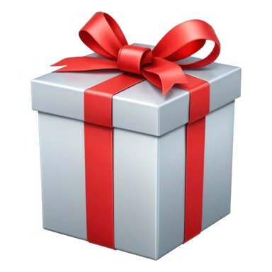 car in present box with ribbon sticker