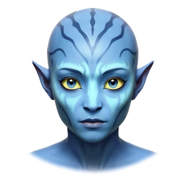 As an Avatar Na’vi sticker