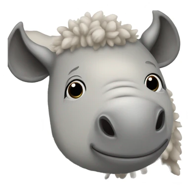 Wooly Rhinoceros sticker