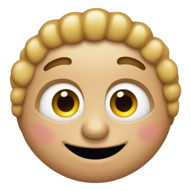 Un emoji de una rata enamorada sticker