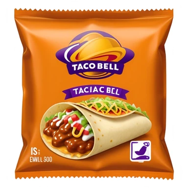 mild sauce from taco bell sticker