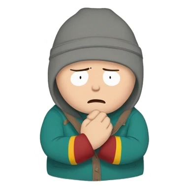 Eric Cartman crying  sticker