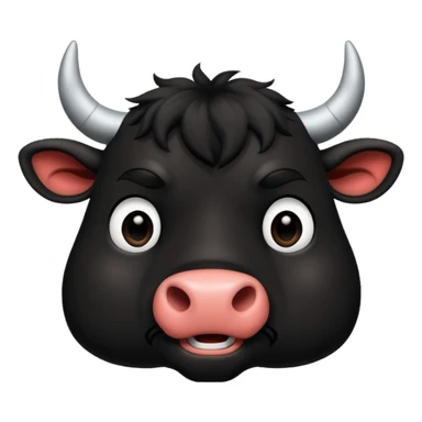 Ferdinand (black) from the Ferdinand disney movie sticker