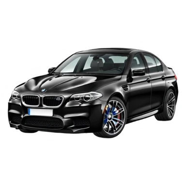 Make BMW M5 sticker