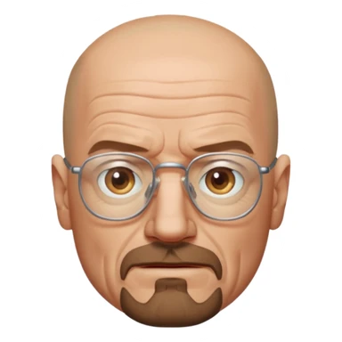 walter white from the breaking bad sticker