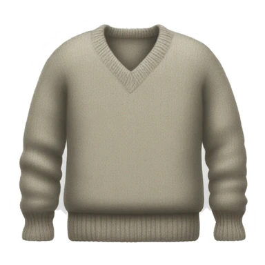 Cashmere sweater sticker