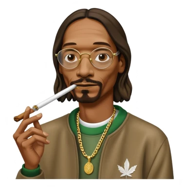 Hampstead smoking with snoop dog sticker