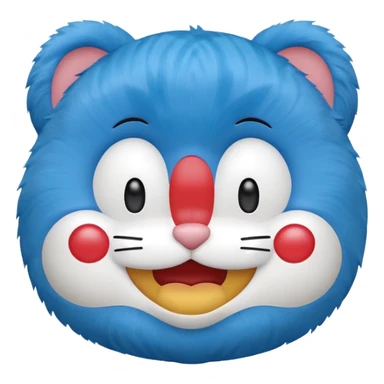 Make the emojis of doraemon sticker