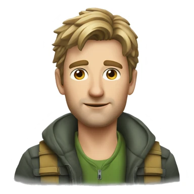 Joost klein met schoudervulling sticker