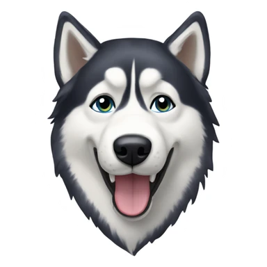 Husky dog sticker