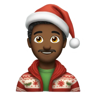 Cozy Christmas sticker