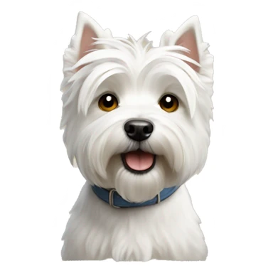 west highland white terrier sticker