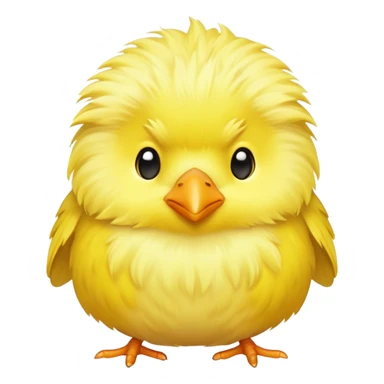 Pajarito tierno tipo canario sticker
