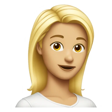 Good looking blond sticker