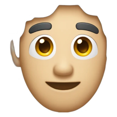 dark hair cell phone repairman sticker