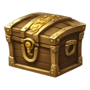 Treasure box sticker