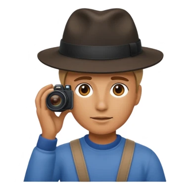 photographer facing away sticker