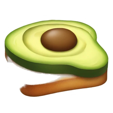 smashed avacado toast  sticker