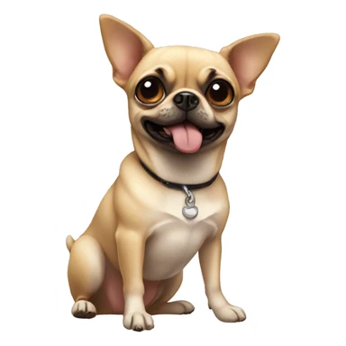 Chihuahua and Pug sticker
