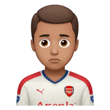 Arsenal fan sad sticker