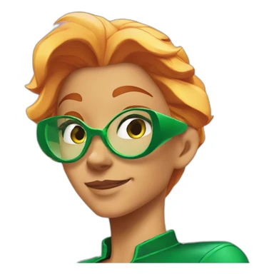 totally spies clover sticker
