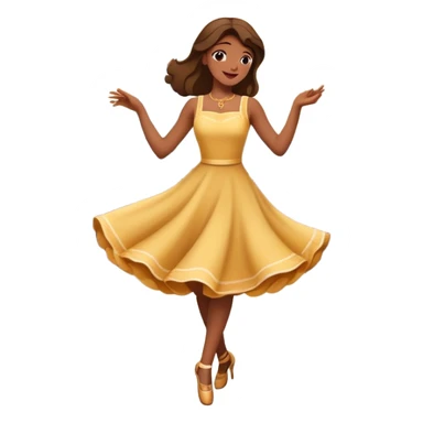 Café bailando  sticker