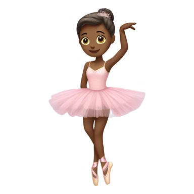 ballerina con tutu sticker