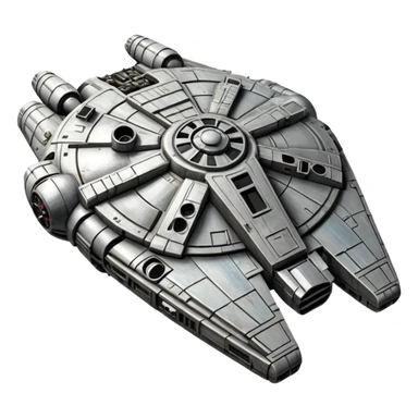 Vaisseau faucon milenium sticker