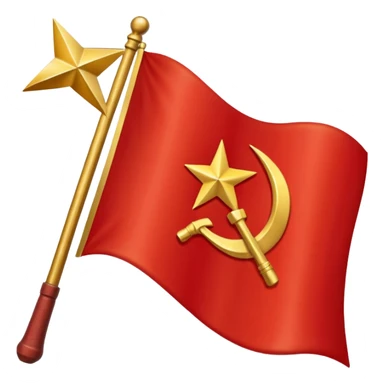 Soviet union flag sticker