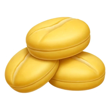 One Yellow bean mochi sticker