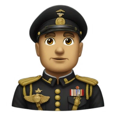 Benito Mussolini sticker