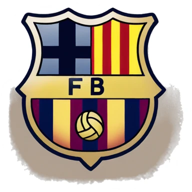 Barcelona logo sticker