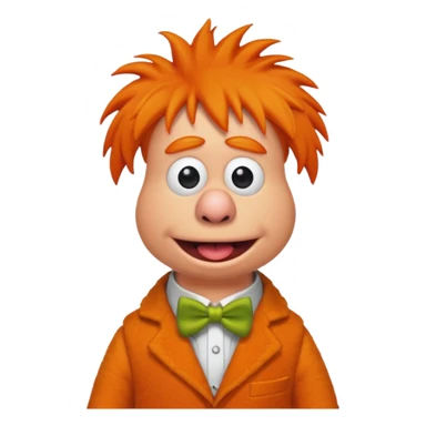 Beaker Muppets sticker