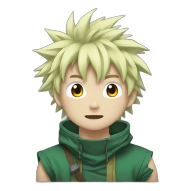 Deku qui embrasse bakugo sticker