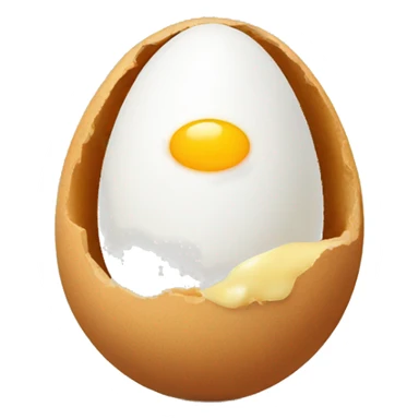Egg knocking sticker