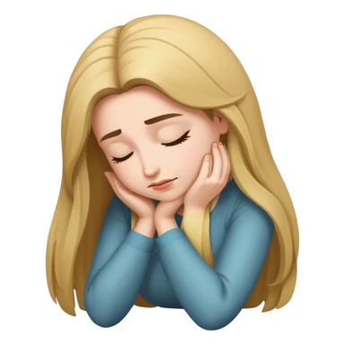 woman bowing sticker