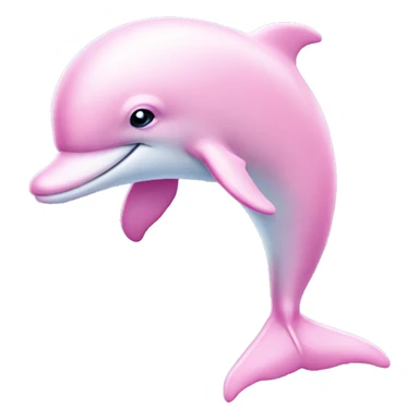 Pastel-pink-colors-dolphin sticker