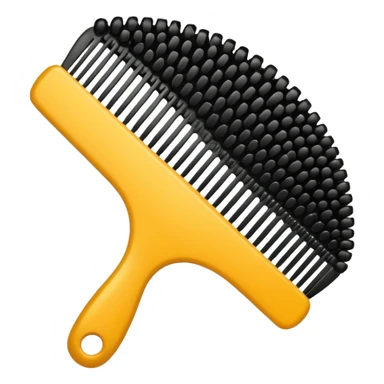 afro comb sticker