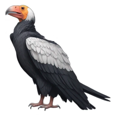 Full Body California Condor sticker