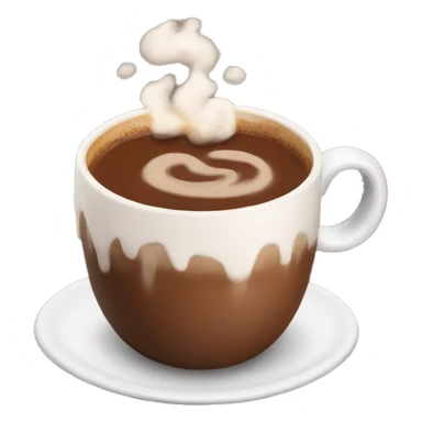 hot choclate sticker