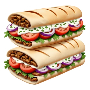 gyros shawarma sticker