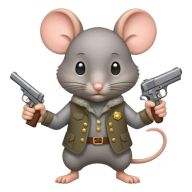 🐁🔫 belico sticker