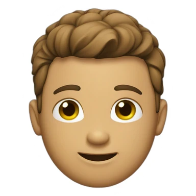 cute gay leather guy sticker