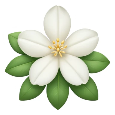 Jasmine flower sticker