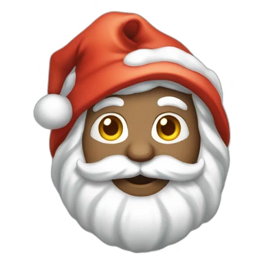 Santa Claus de Halloween sticker