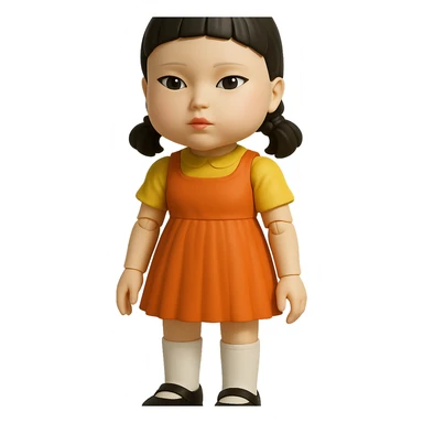 Yongyi doll from Squid Game sticker
