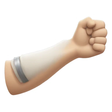 arm wit cat scratch sticker