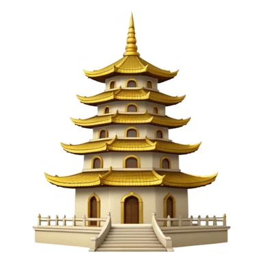 Pagoda sticker