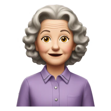 Meemaw from young Sheldon sticker
