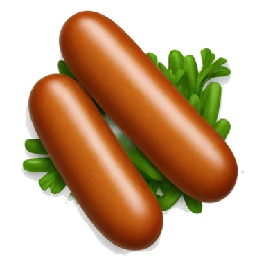 Vegetarian sausages  sticker